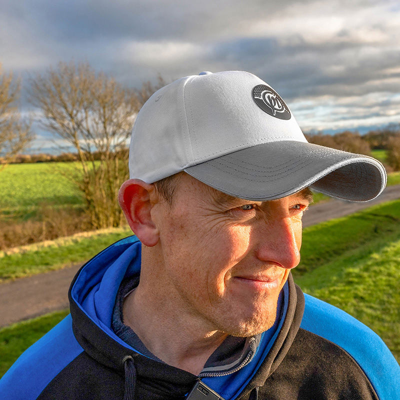 Preston Innovations White PI Logo Cap